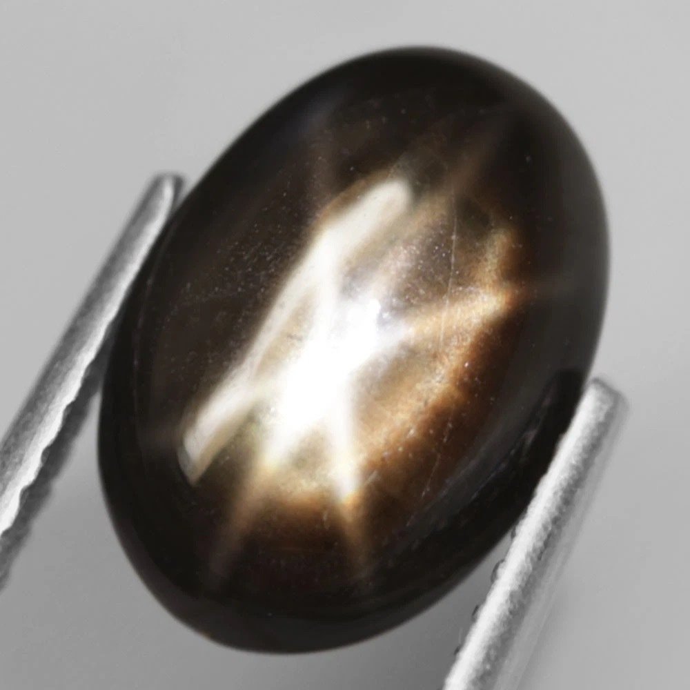 Zonder minimumprijs - 1 pcs  Stersaffier  - 4.40 ct - Geen laboratoriumrapport #2.1