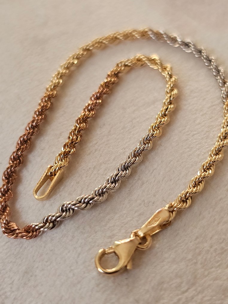 Bracciale - 18 carati Oro giallo, Oro rosa, Oro bianco #4.3