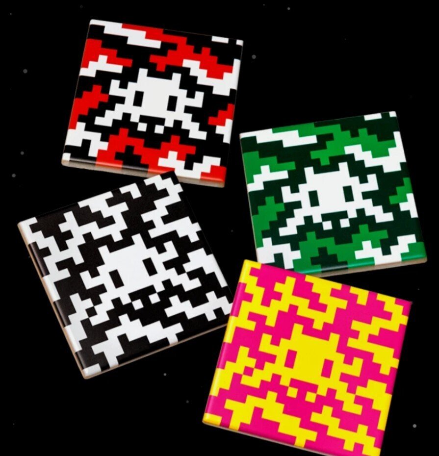 Invader (1969) - Camo Space Tile(s) (full set) - sealed #1.0