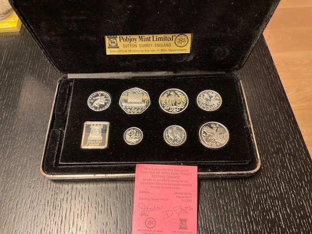 Île de Man. Mint set 1980 #3.2