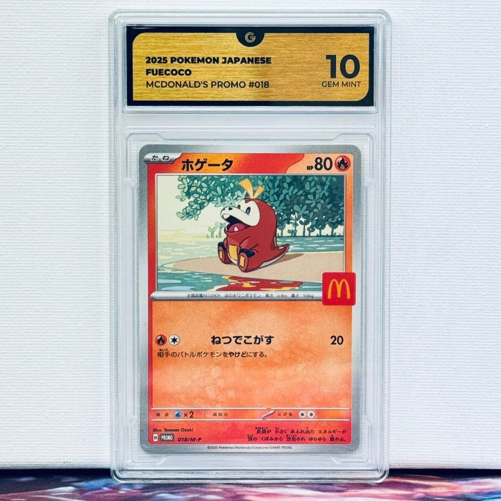 Pokémon Graded card - Fuecoco 018 - Pokémon - GG 10 #1.0