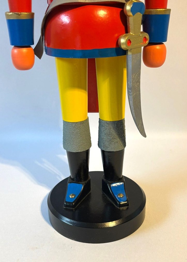 VEB Spanplattenwerk Gotha - Lohmüspan - Nutcracker (2) - Musketier Hell & Dunkel - Wood - XXL nutcracker #4.3