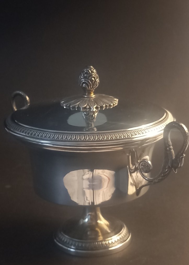 Suppebolle - .800 sølv - vintage stil #1.0