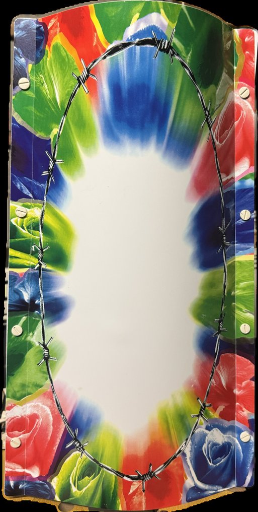 SLAMP - Walter Garro - Table lamp - Plastic - Rose & Barbed Wire #1.0