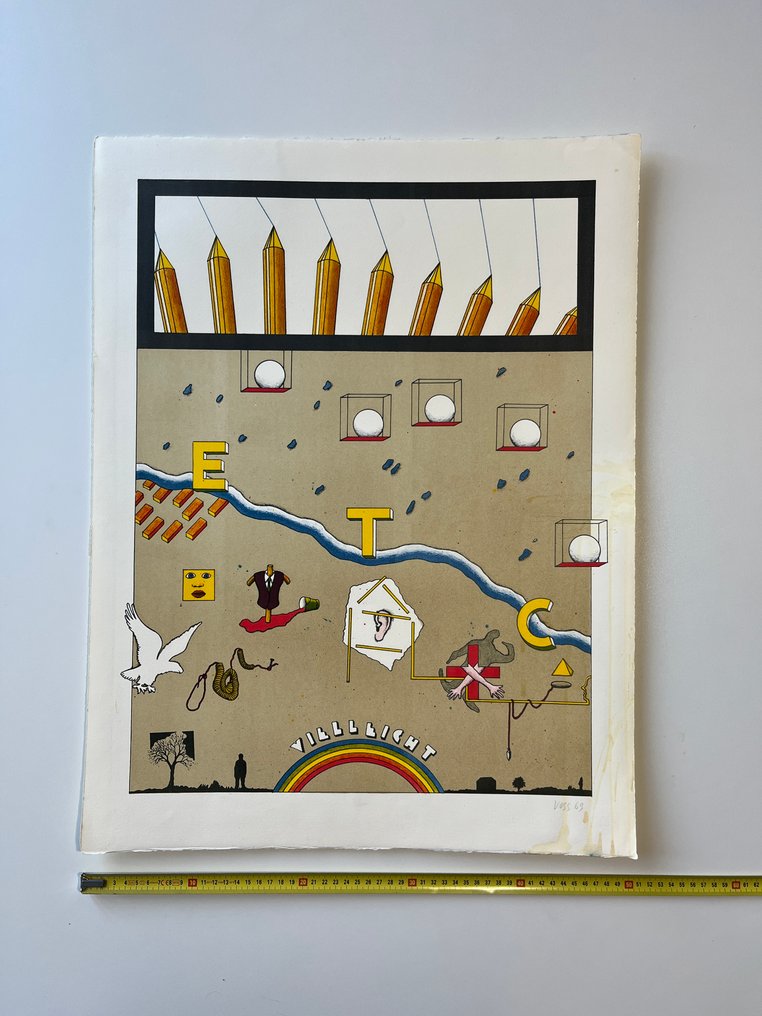 Jan Voss (1945) - Vielleicht, 1969 #2.1