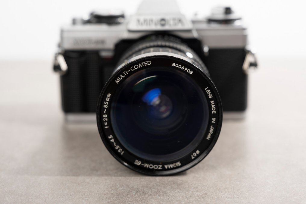 Minolta XG-M + Sigma Zoom 3.5-4.5/28-85mm Αντανακλαστική φωτογραφική μηχανή με μονό φακό (TLR) #3.2