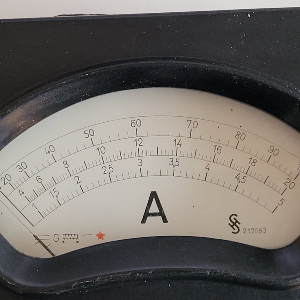 Equipo industrial - Alemania - Amperímetro 0 a 100 A #1.0