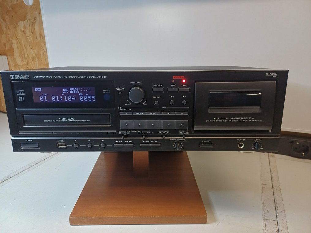 TEAC - AD-800E - Cassete Deck - CD player #1.0
