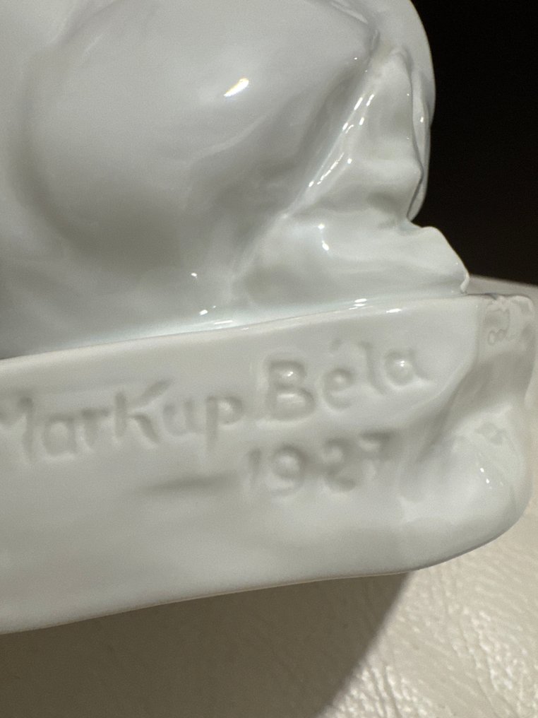 Herend - Markúp Béla - Φιγούρα - Oso sentado - Πορσελάνη #4.3