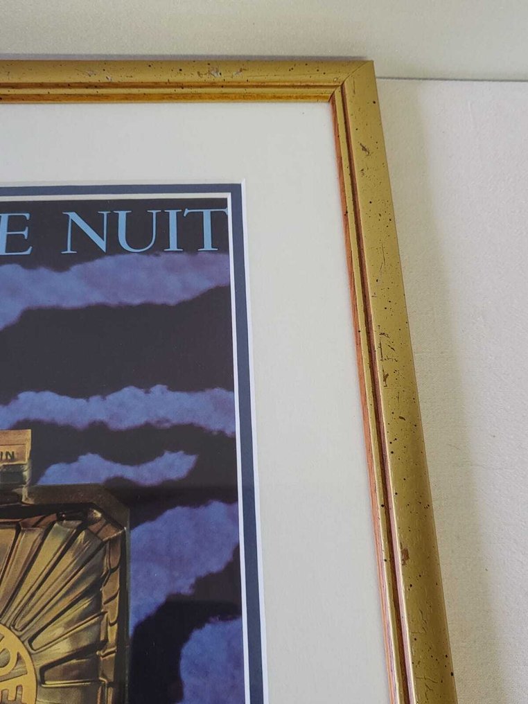 墙面装饰 - Affiche publicitaire encadrée – “Vol de Nuit” – Guerlain - 法国 #3.2