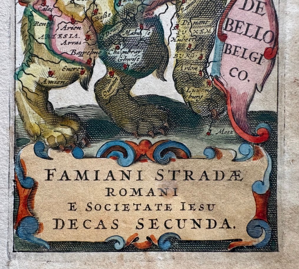 Nederland, België, Luxemburg - Benelux; F. Strada - Leo Belgicus - 1701-1720 #2.1