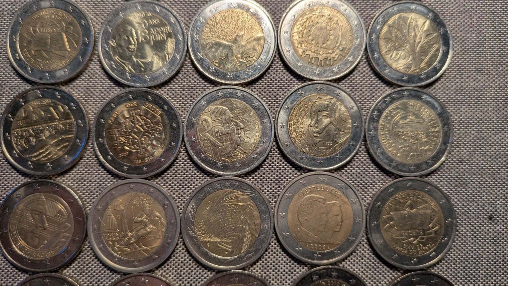 Ευρώπη. 2 Euro / Card Various Years (32 items)  (χωρίς τιμή ασφαλείας) #4.3