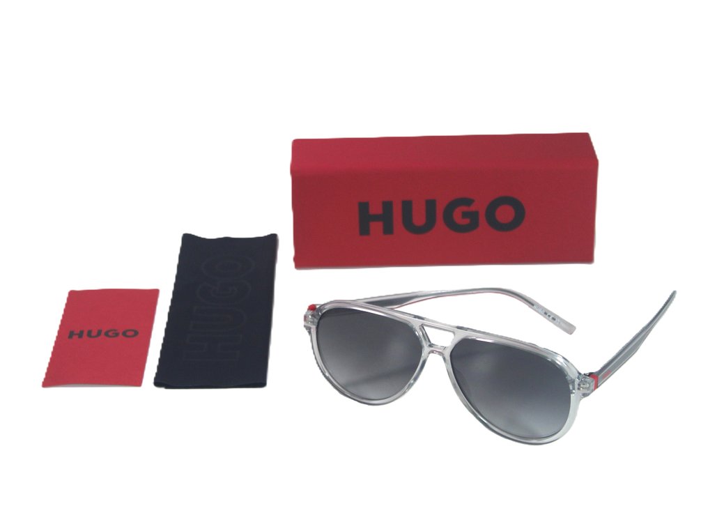Hugo Boss - Hugo Boss - HG1362 KB790 - transparent, grau - Okulary przeciwsłoneczne #1.0