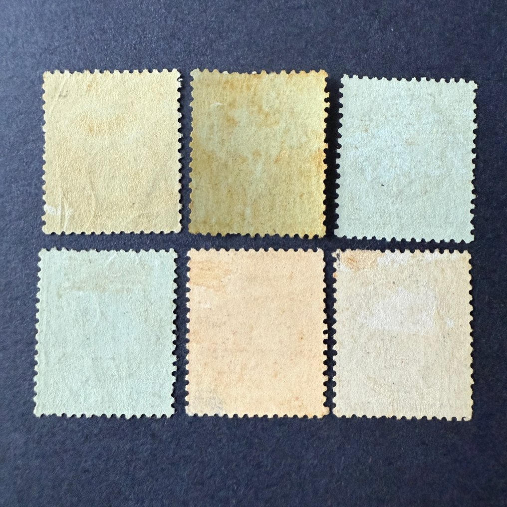 Ranska  - Yvert 19, 25, 50, 51, 60 "Classiques" uusina * - B/TB #1.0