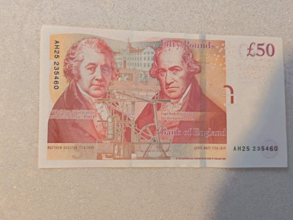 Great Britain. - 10 x 50 Pounds 2010 - Pick 393 #4.3