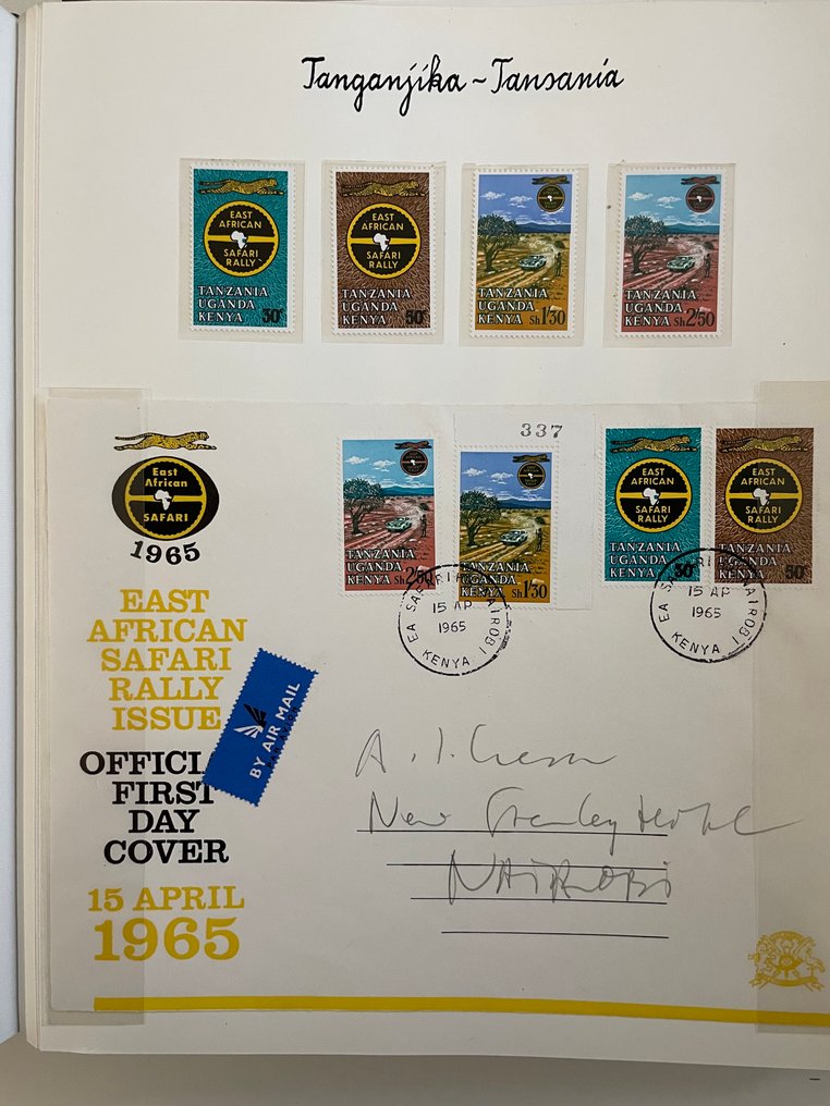Communauté est africaine 1962/1965 - Collection étendue / MNH avec Tanzanie #2.1
