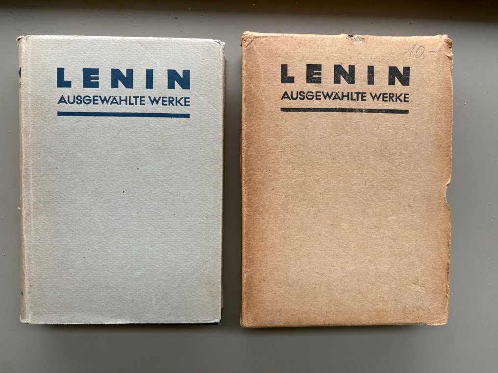Lenin ea - Lenin Ausgewählt & Marxistische Bibliothek - 1927 #3.2