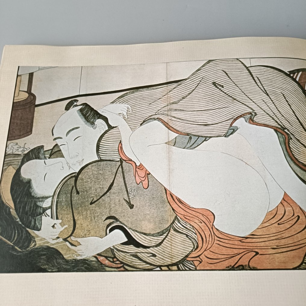 Utamaro – Εικονογραφημένο Βιβλίο Μελέτης (Shunga) - Χαρτί - Utamaro (after) - Ιαπωνία - 20th century #4.3
