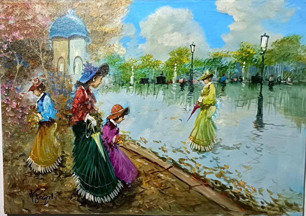 Antonio Pecorelli (XX) - Passeggiata d'autunno a Parigi #4.3