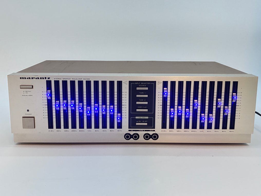 Marantz - EQ340 - Ενσωματωμένη οπτική ίνα - Το μόνο υπάρχον κομμάτι. Στερεοφωνικός γραφικός ισοσταθμιστής #1.0