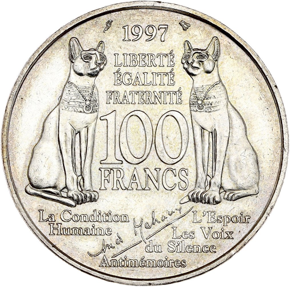 França. 100 Francs 1997  (Sem preço de reserva) #1.0