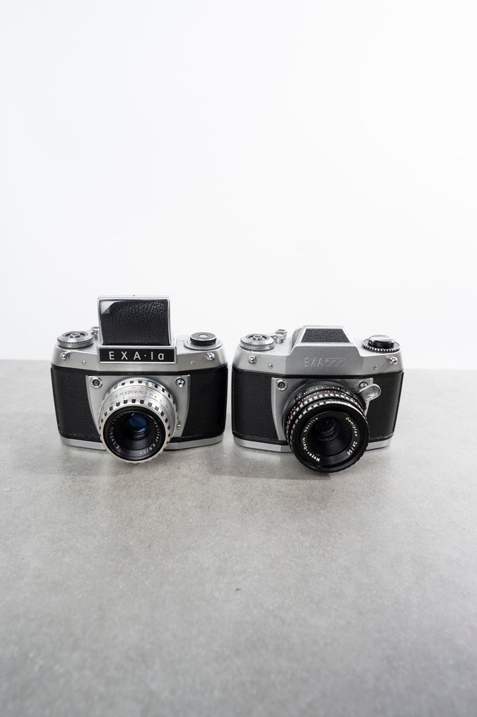 Ihagee Exa 1a + Meritar 2.9/50mm // Exa 500 + Domiplan 2.8/50mm Αντανακλαστική φωτογραφική μηχανή με μονό φακό (TLR) #1.0