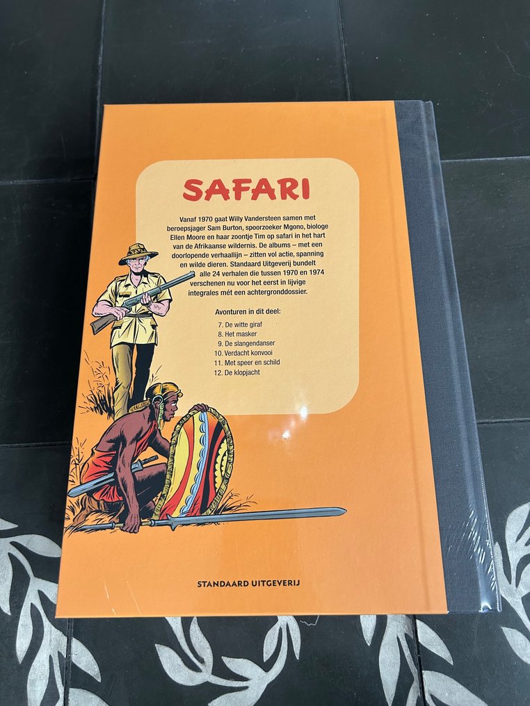 Safari 1 t/m 4 - Complete reeks HC Integraal - 4 Album/2025 #4.3