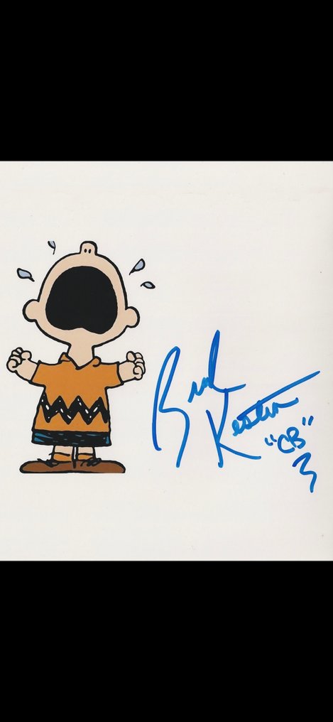 The Charlie Brown and Snoopy Show - Signed by Brad Kesten (Charlie Brown) #4.3