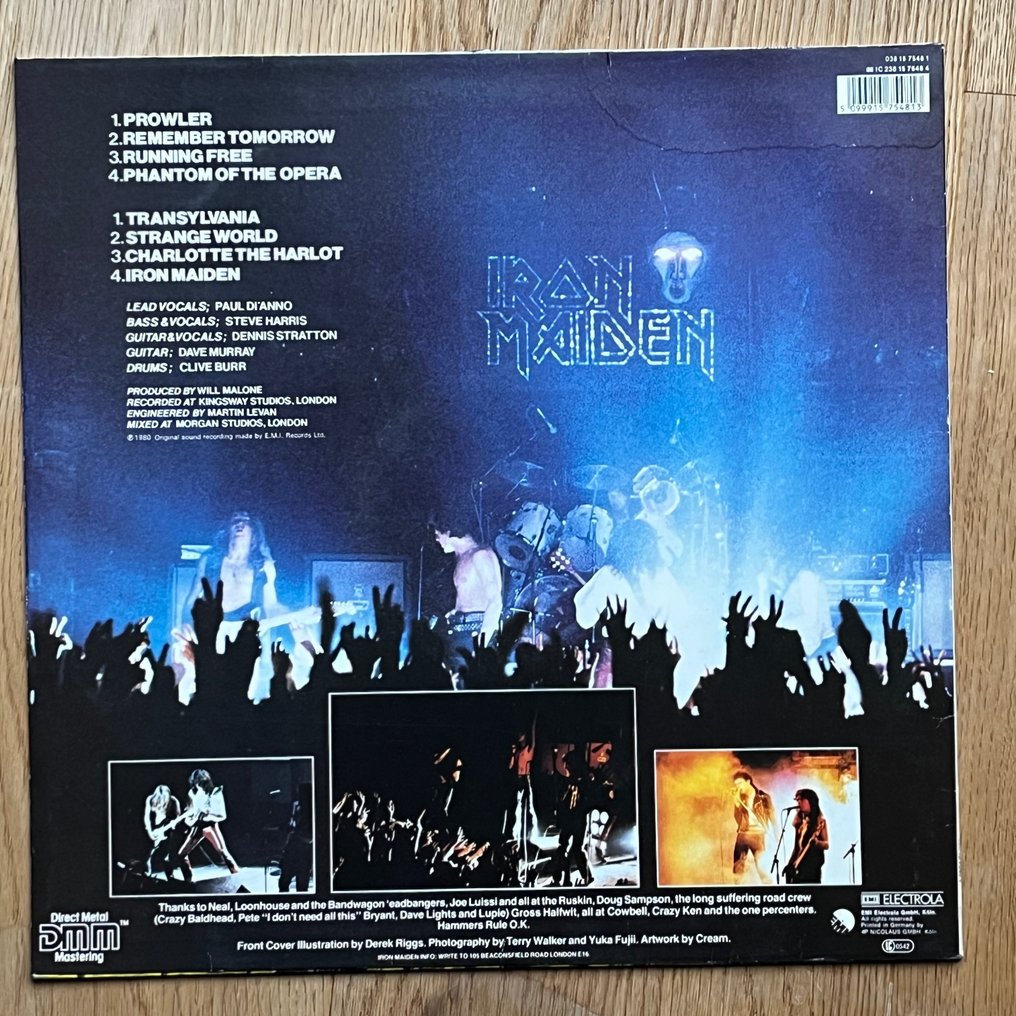 Iron Maiden - 2 x albums - Live After Death / Iron Maiden - Πολλαπλοί καλλιτέχνες - Άλμπουμ LP (πολλαπλά αντικείμενα) - Stereo - 1985 #2.1