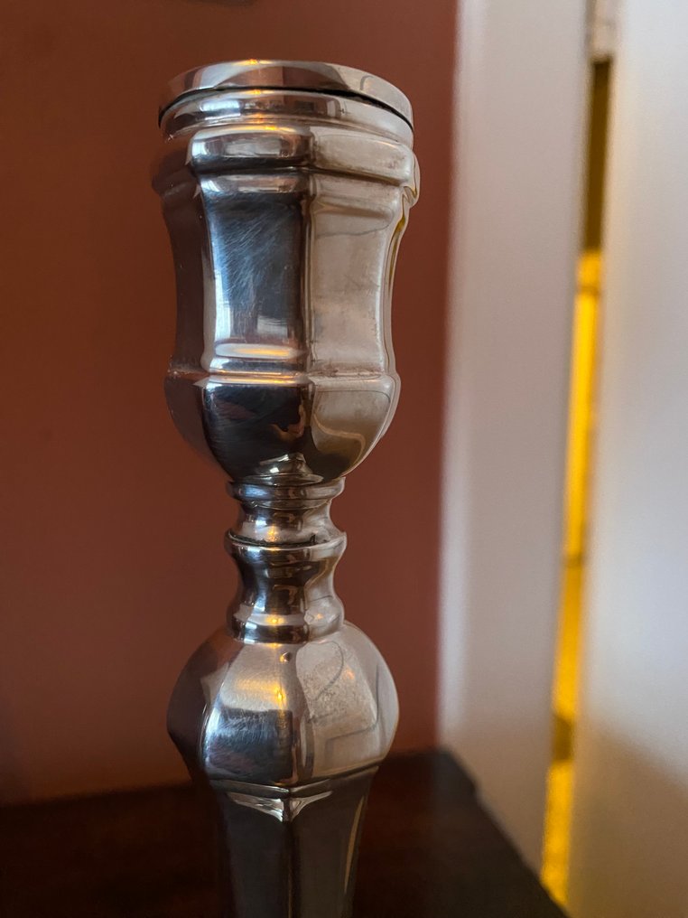 Kaarsenhouder - .800 zilver #1.0