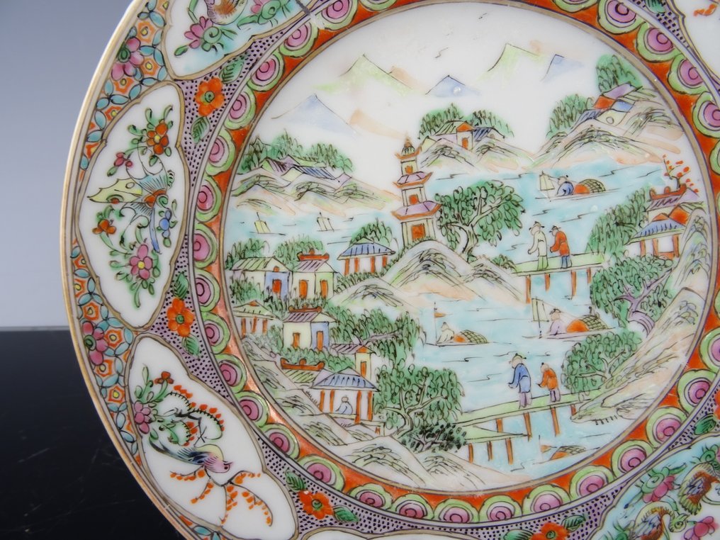 Lautanen - Posliini - 1800-luku #4.3