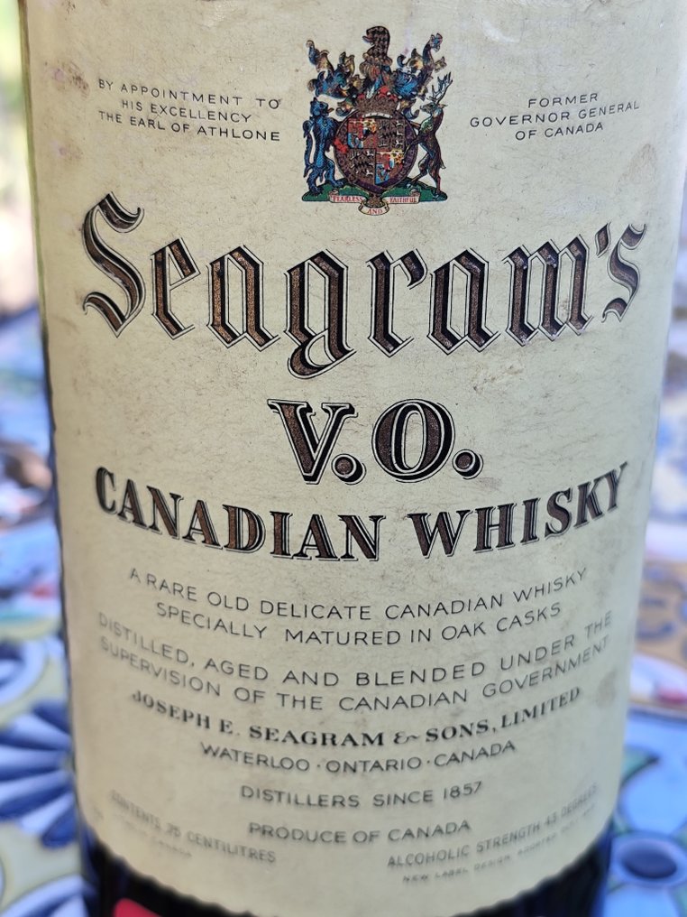 Seagram's V.O. - b. Anni ‘50 - 75cl #4.3