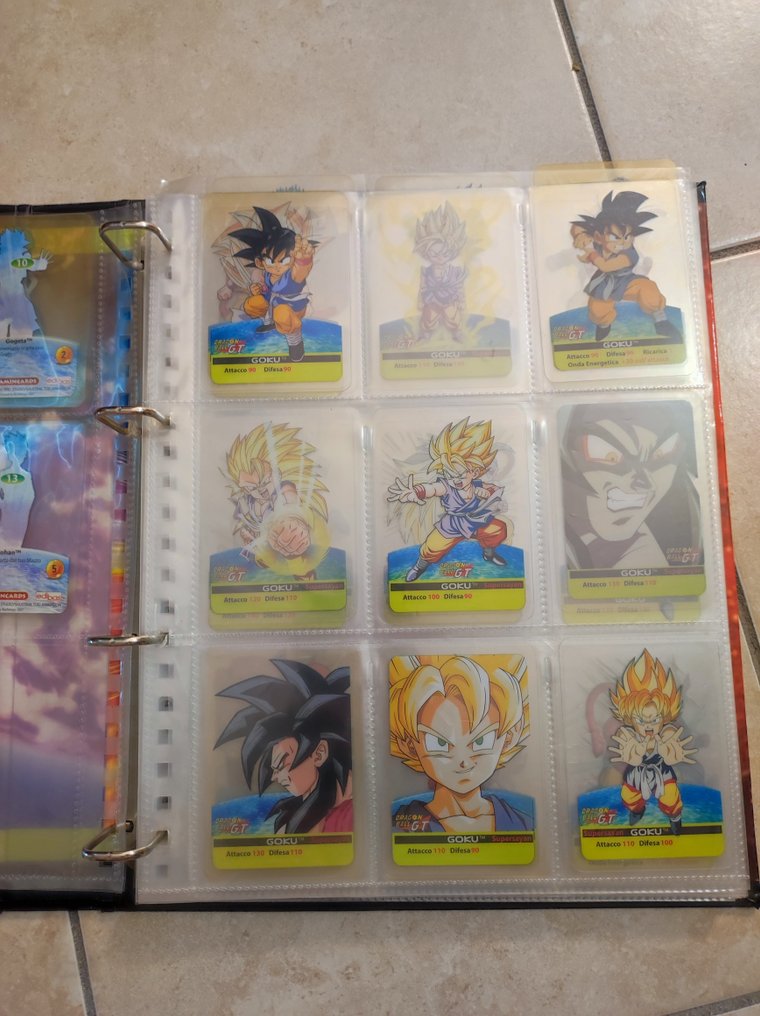 Lamincarda Dragonball GT - 1 Álbum incompleto - Dragon Ball #4.3