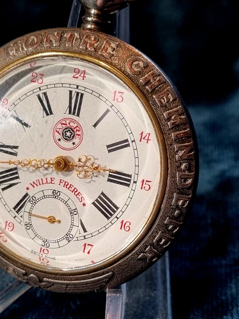 Wille Freres - VERITABLE MONTRE CHEMIN DE FE - 1960-1969 #1.0