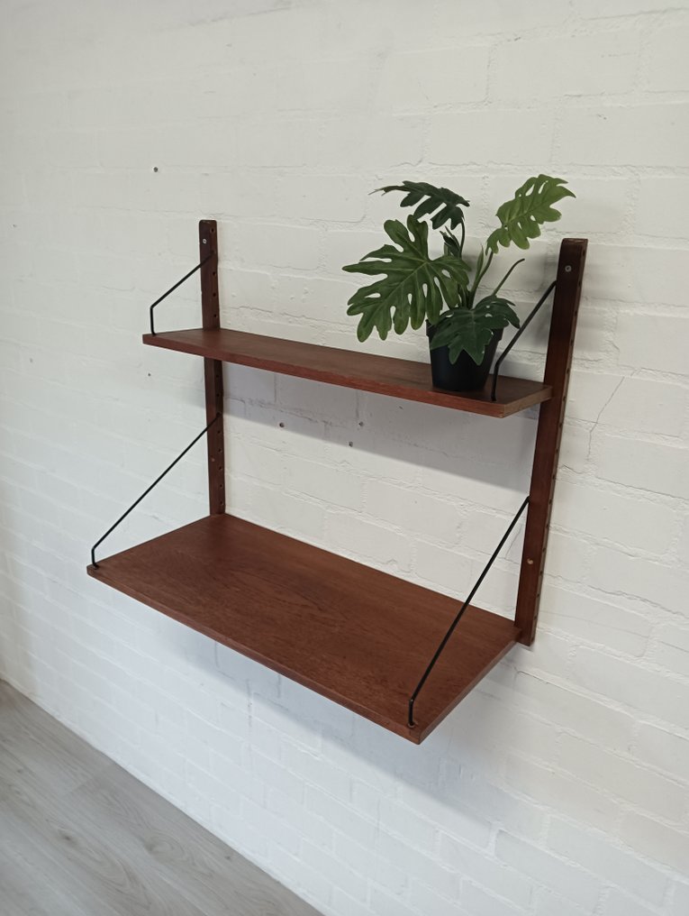 Royal System - Poul Cadovius - 壁掛式擱板單元 - 木, 金屬 #1.0