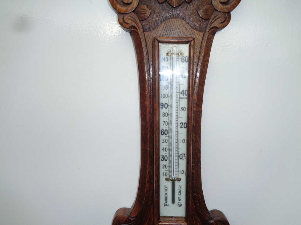 Short & Mason Aneroid barometer - 木 - Harry Haal 重新声明 Barom。 #2.1
