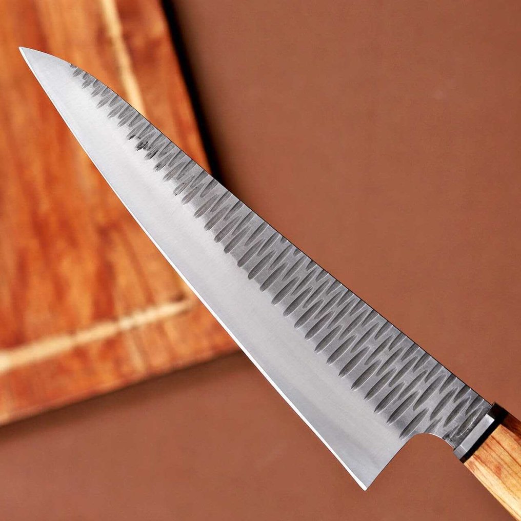 S-K Custom Chef’s Knife - Bordkniv - Stål, Tre - A146 #2.1