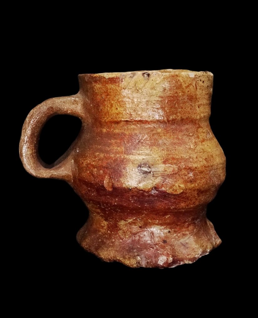 Medeltiden - Medeltida grés-chope - Raeren 1400-1500-talen. (Utan reservationspris) #1.0