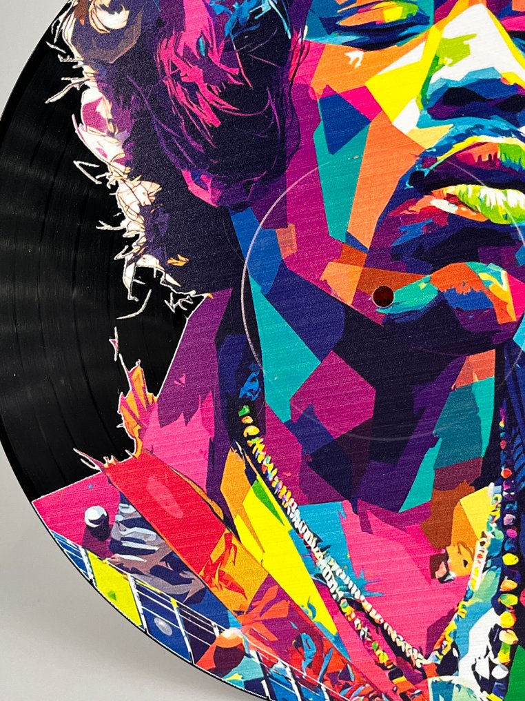 DR HIDE - Vinyl Record "Jimi Guitar 2066" #4.3