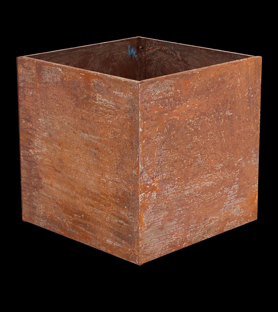 Jardinière - Aço - Aço corten quadrado #2.1