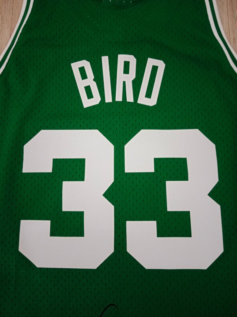 celtics edición especial firma impresa tributo 1985 - NBA 篮球 - Larry Bird - 篮球球衣 #4.3