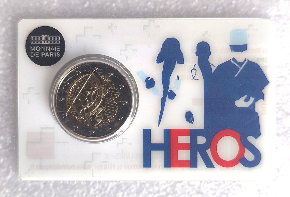 Europa. 2 Euro 2018/2025 (6 monnaies)  (Sem preço de reserva) #3.2