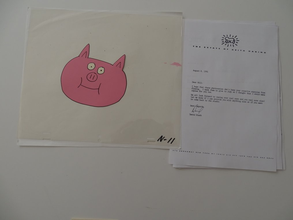 Keith Haring (1958-1990) - Pigs #1.0