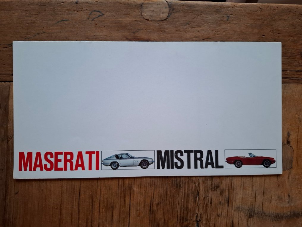 Brochure - Maserati - Mistral #1.0