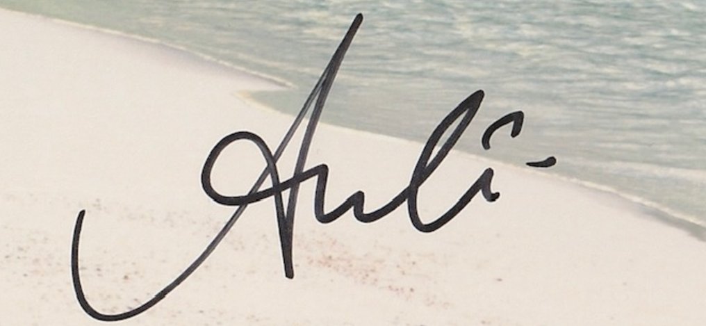 Moana - Signed by Auliʻi Cravalho (Moana) #3.2