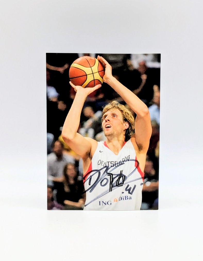 Dallas Mavericks - NBA - Dirk Nowitzki - Autogramm, Fancard  #1.0
