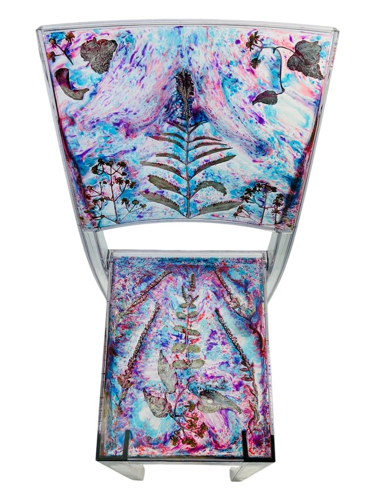 Kartell - Philippe Starck, Valérie D. - Καρέκλα - Η Marie ανθισμένη - Πολυανθρακικό #3.2