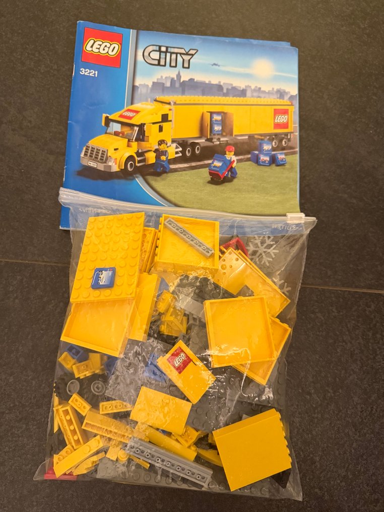 LEGO 套件 - 3221 - 城市 - Leveringsvrachtwagen #1.0