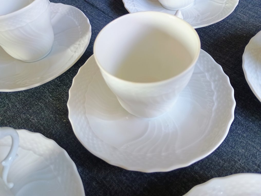 Richard Ginori - Kaffeservis (12) - Vecchio Ginori - Kexporslin - Vecchio Ginori Bianco #4.3