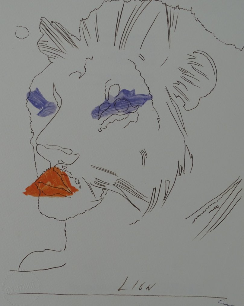 Andy Warhol (1928-1987) - Lion #1.0